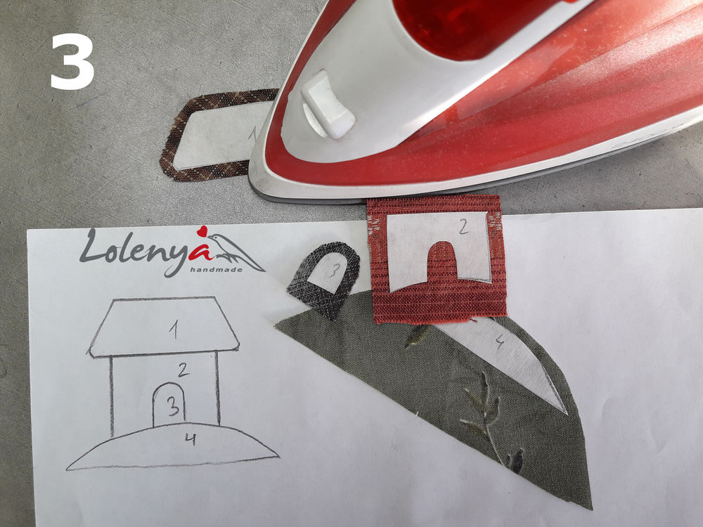 Делаем ручную аппликацию в японском пэчворке Делаем ручную аппликацию в японском пэчворке пэчворк