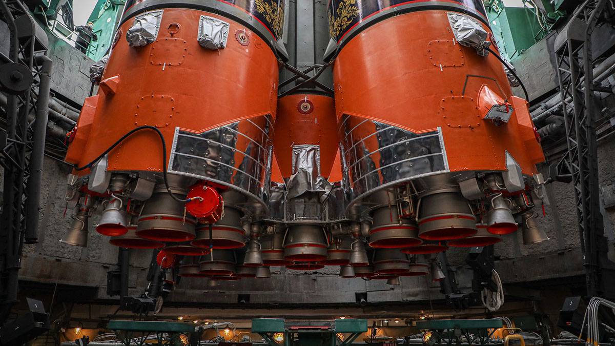 ВКС РФ запустили ракету-носитель «Союз-2.1б» с космодрома «Плесецк»