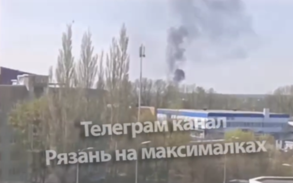 В Рязани произошёл пожар на улице Птицеводов