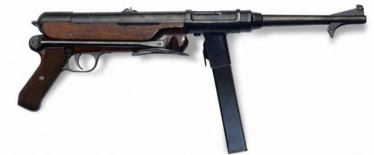 Послевоенное использование пистолетов-пулемётов, произведённых в нацистской Германии оружие