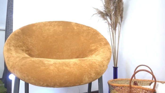 Неожиданная переделка офисного стула своими руками — отличный результат кресло,мебель,переделка,своими руками,умелые руки