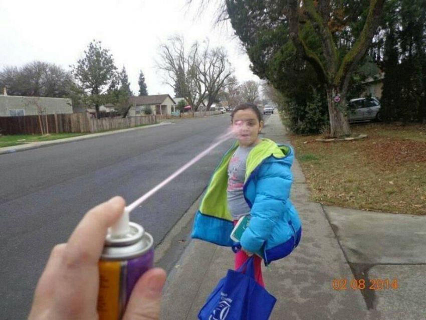 За секунду до....