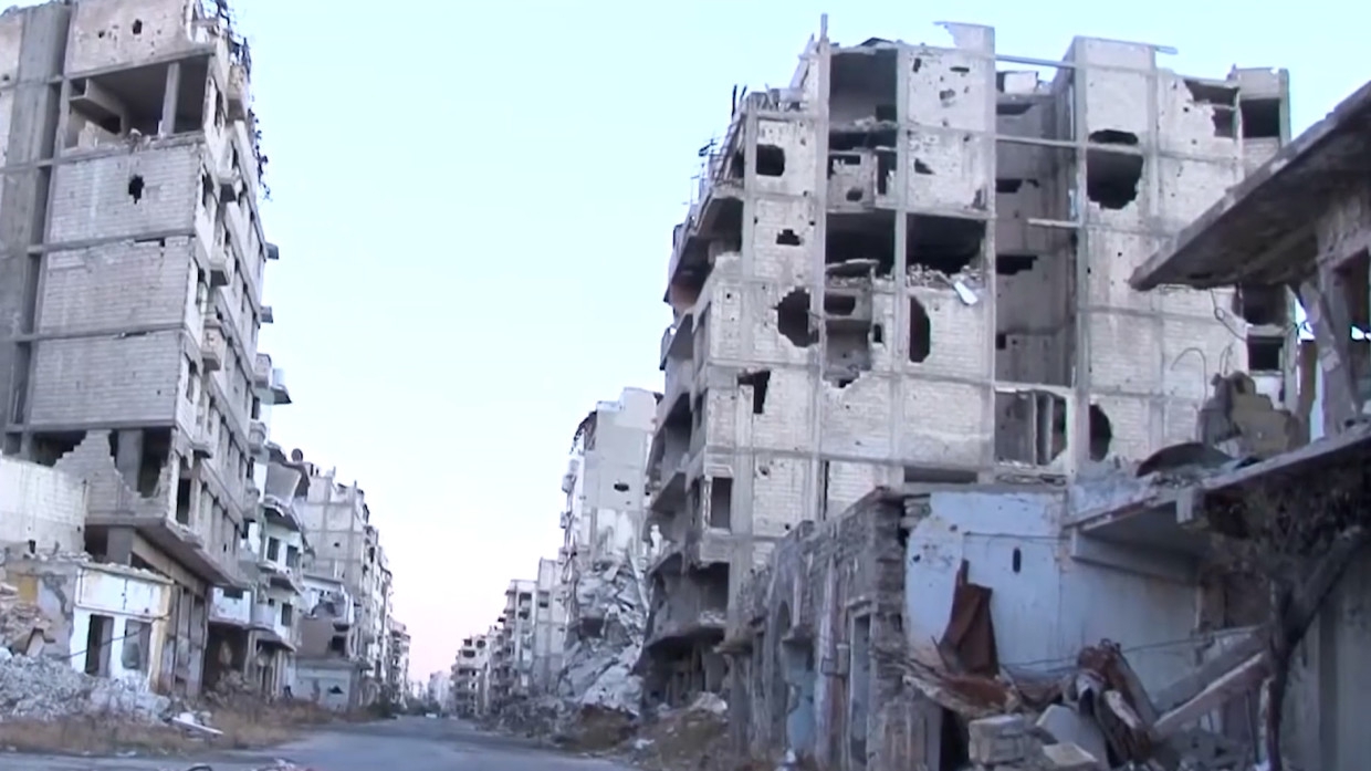 ПВО Сирии отражает атаку ВВС Израиля над Хомсом