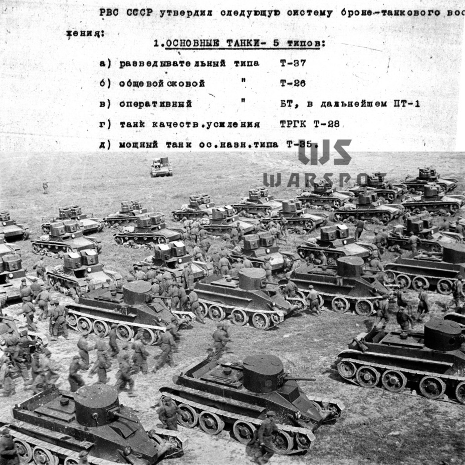 ​Основой танковых сил Красной армии были «общевойсковой» Т-26 и «оперативный» БТ. Из первого эволюционировал танк сопровождения Т-50, из второго — А-32, а далее Т-34 - Рабочая лошадка Красной армии | Warspot.ru
