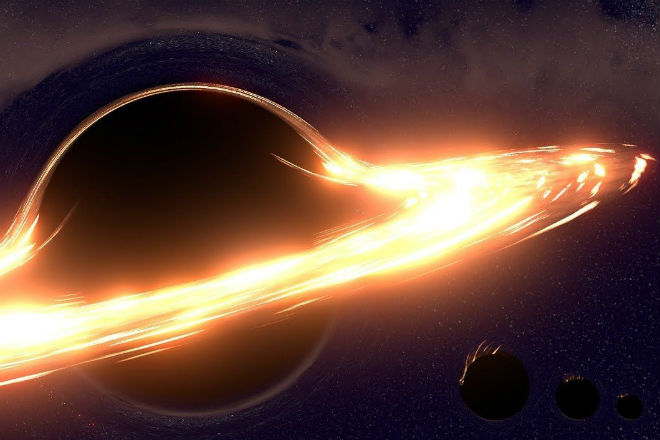 Какие размеры черных дыр по сравнению с планетами. Видео