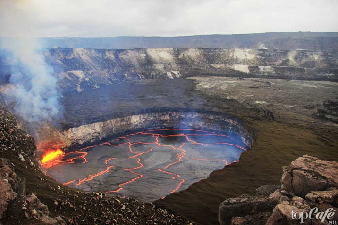 Килауэа - один из самых опасных действующих вулканов на Земле