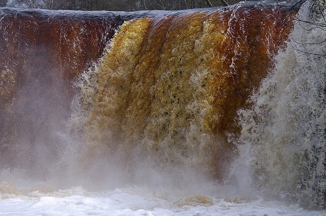 Водопад Ягала, фото водопада в Эстонии авиатур