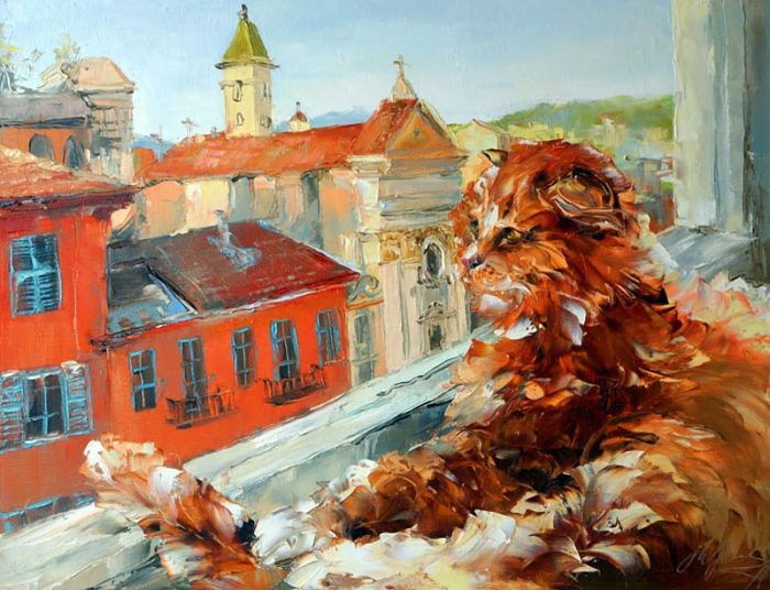 художник Оксана Кравченко картины -4-09