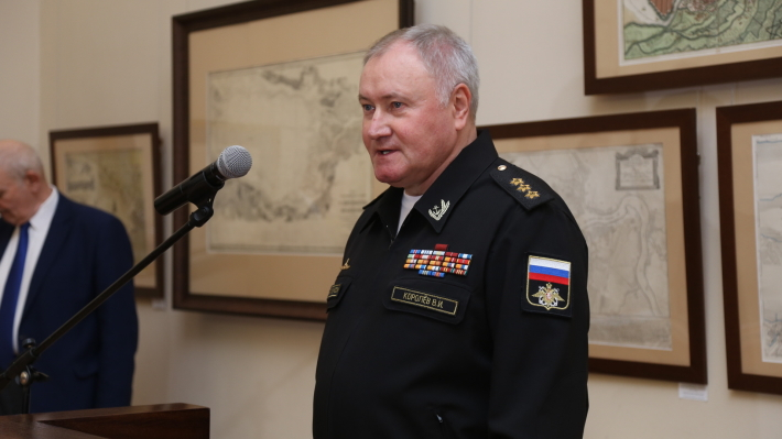 Главнокомандующий ВМФ России адмирал Владимир Королев