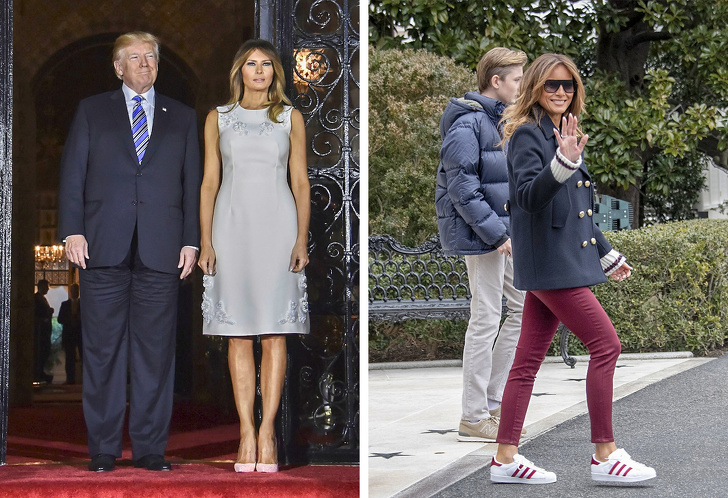 Как выглядят королевские особы и первые леди в обычной жизни  загадочность,знаменитости,интересное,очарование,фотографии