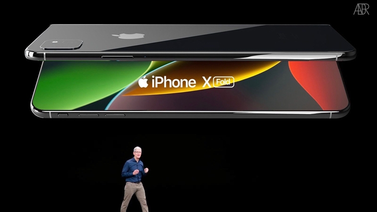 Складной iPhone X Fold глазами дизайнера Складной iPhone X Fold глазами дизайнера новости
