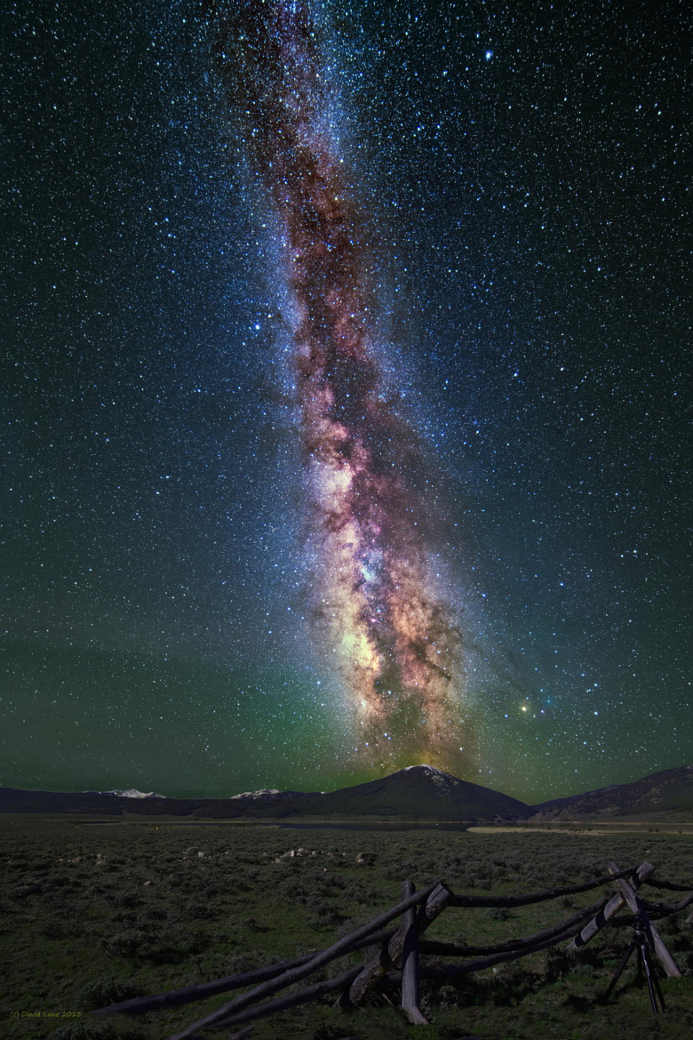 Milky way from Yellowstone Park-34