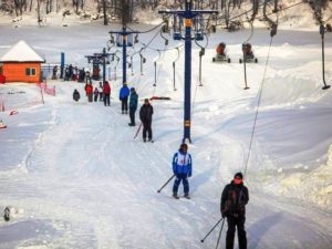 горные лыжи в новогодние каникулы