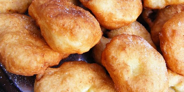 10 рецептов вкусных пышных пончиков с начинками и без еда,пища,рецепты, выпечка