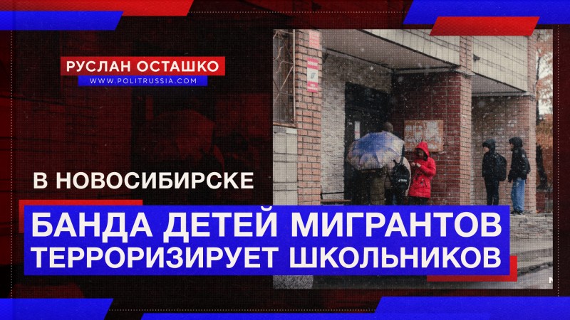 Банда из детей мигрантов терроризирует школьников в Новосибирске
