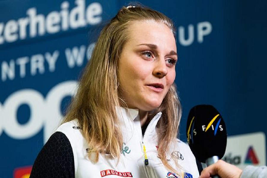 Олимпийская чемпионка Нильссон, перешедшая из лыжных гонок в биатлон, сломала локоть