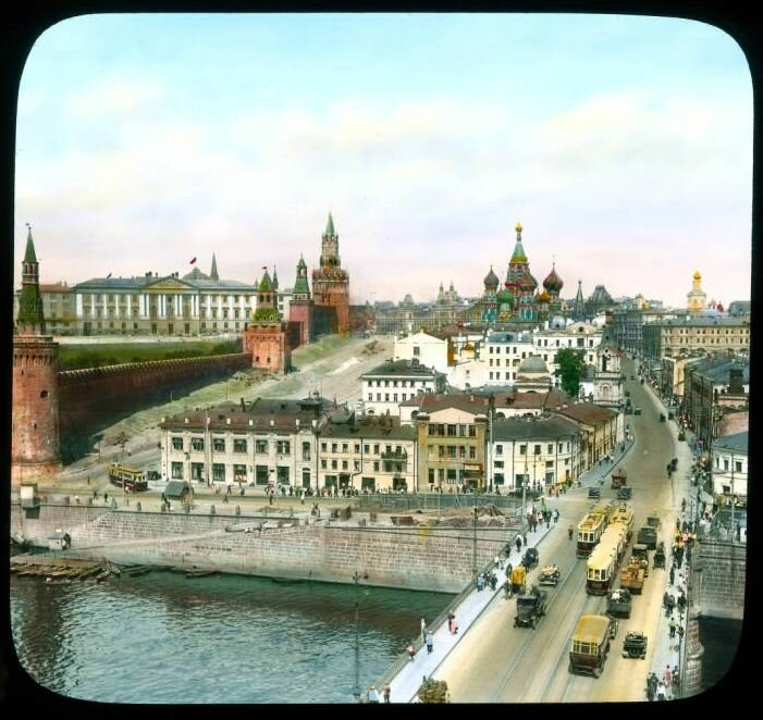 Москва 1930-32 гг. в цвете: утраты