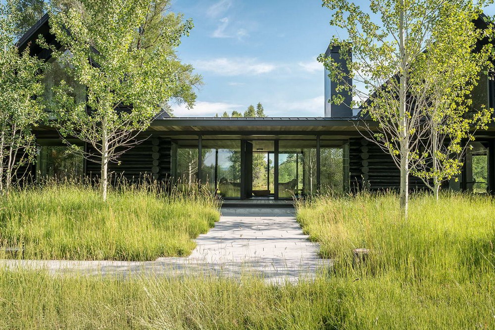 Усадьба для рыбака в США интерьер и дизайн,резиденция,усадьба