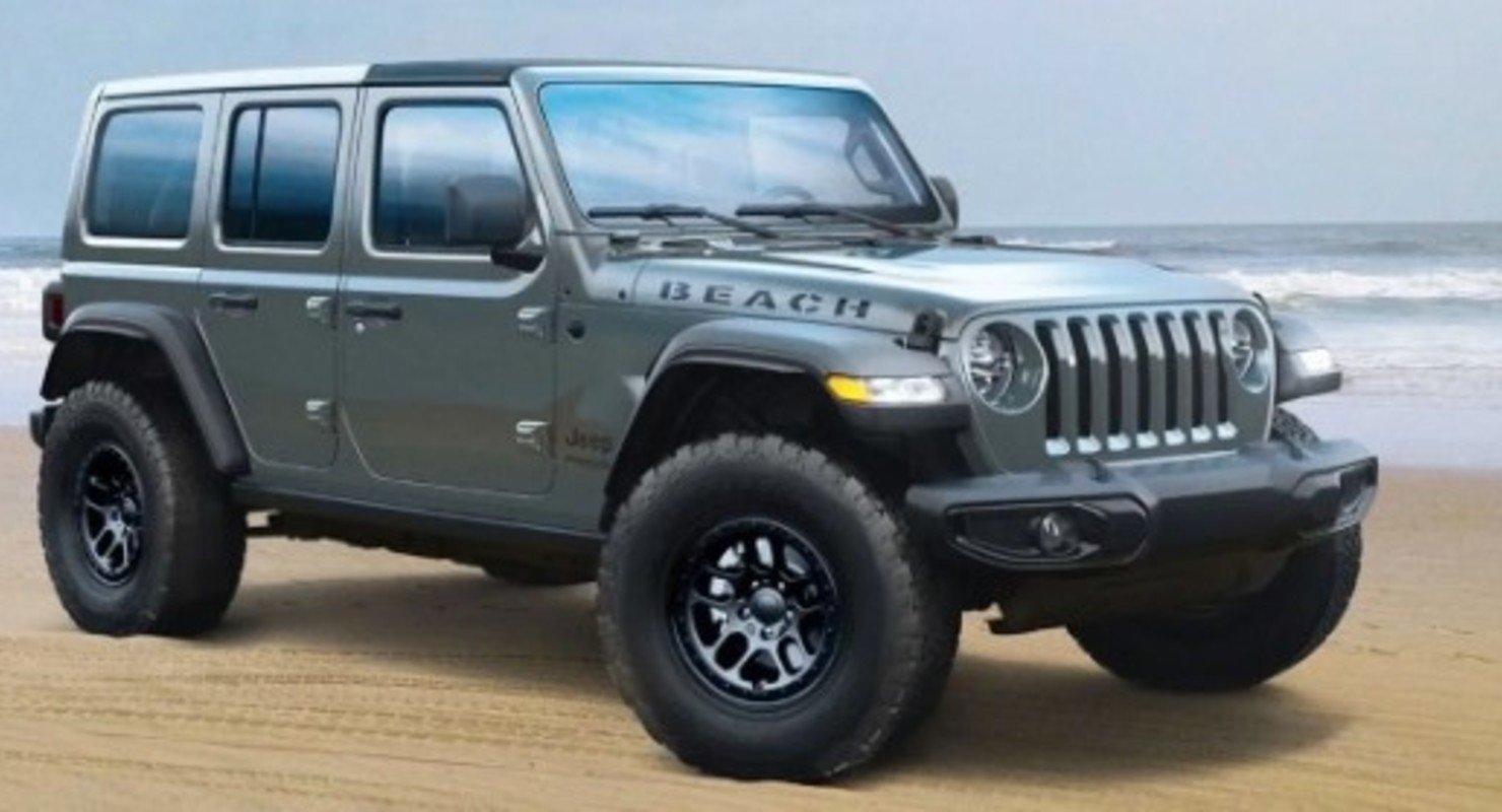 Jeep Wrangler High Tide 2022 получил новый вариант окраски