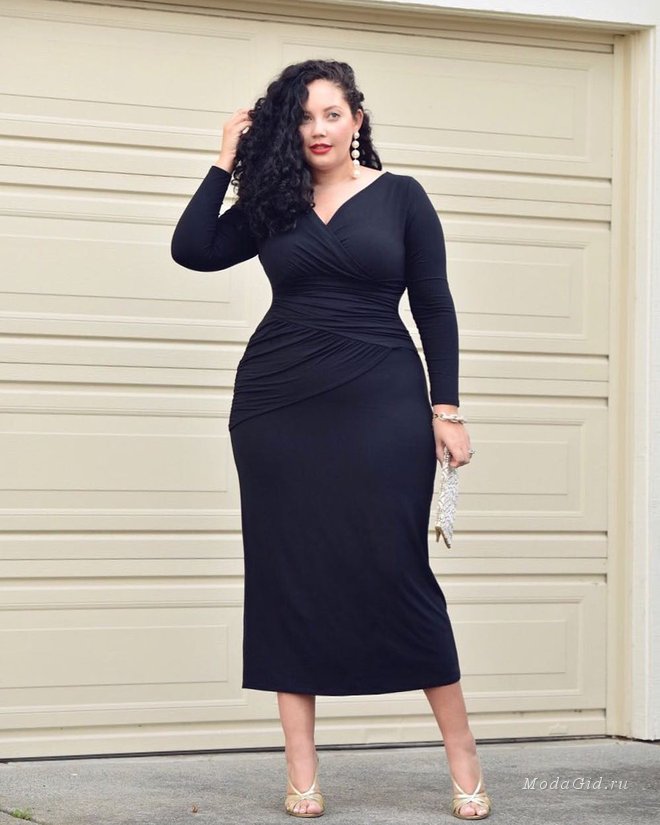 Модная американка plus size Tanesha Awasthi: осенние образы 2017
