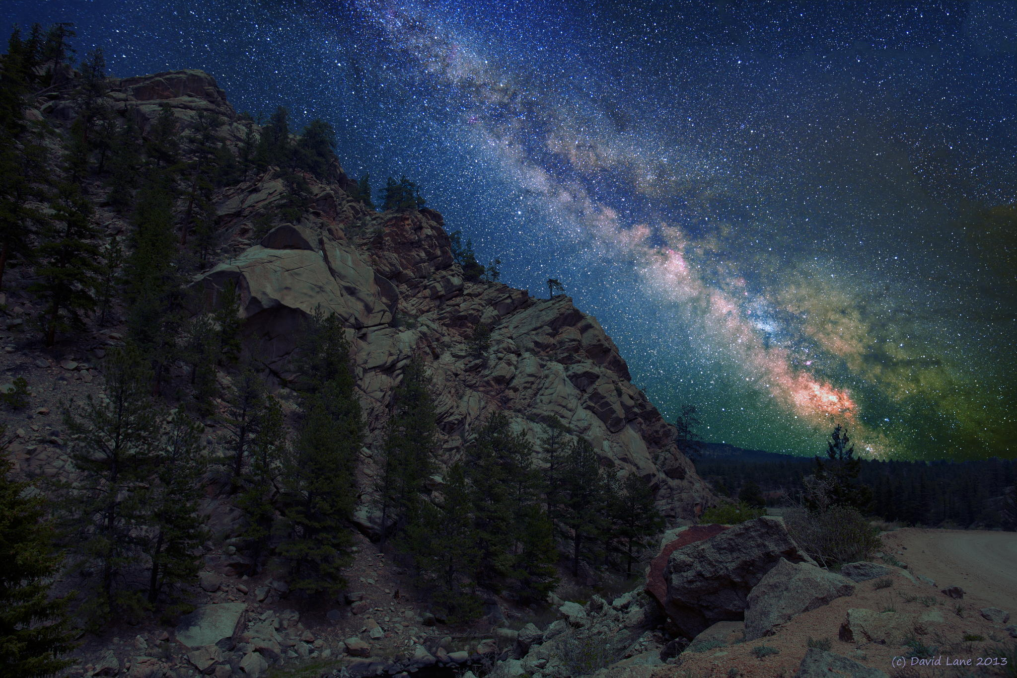 Milky way from Yellowstone Park-02