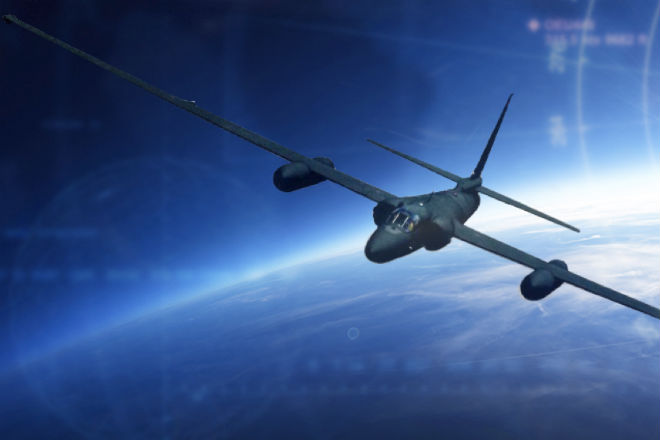 Полет на самолете-шпионе U-2 в ближний космос: видео из кабины пилота