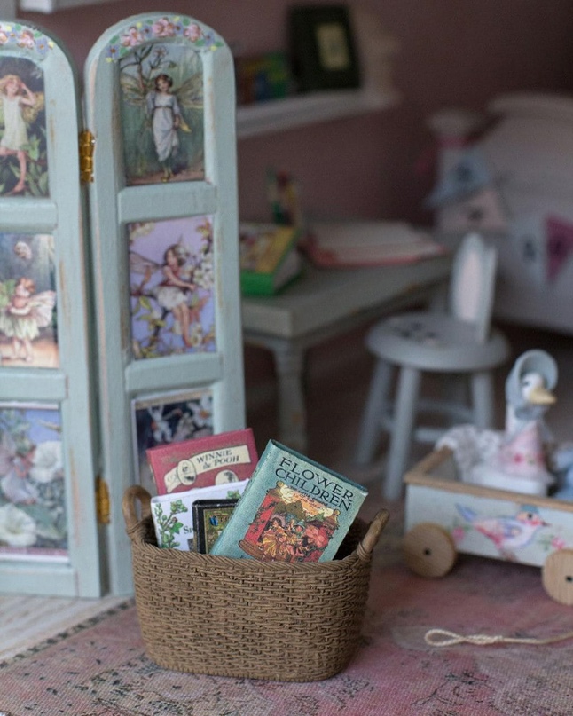 Мечтали в детстве о кукольном домике? Миниатюрные интерьеры Wildwood Miniatures 