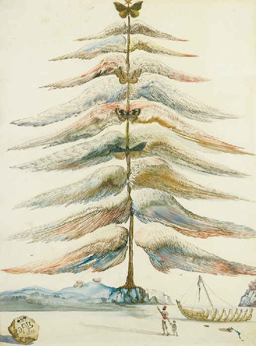 Эти рождественские открытки Сальвадора Дали возмутили покупателей Hallmark в 1960 году 