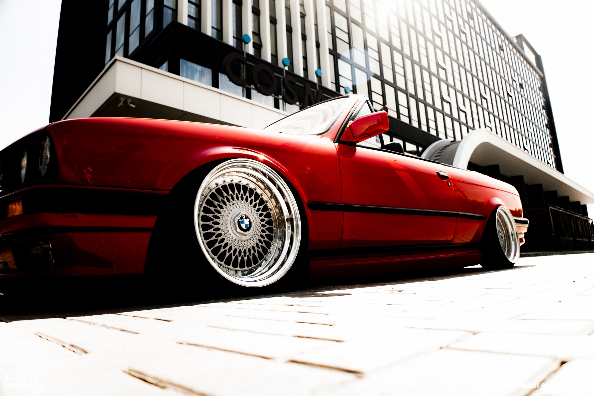 Колеса трёхсоставные на BMW E30 Convertible