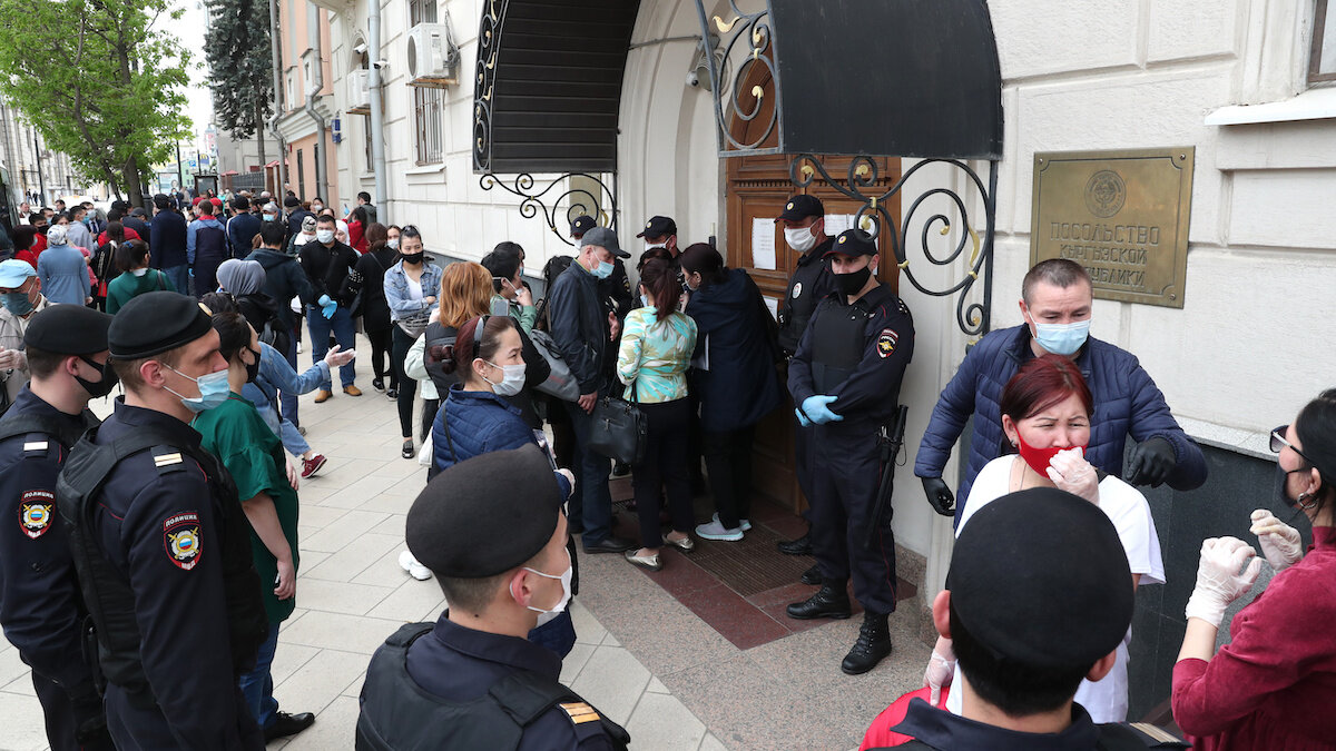 Киргизское посольство в москве