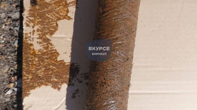 Фильтр, забитый ржавчиной / Фото: 