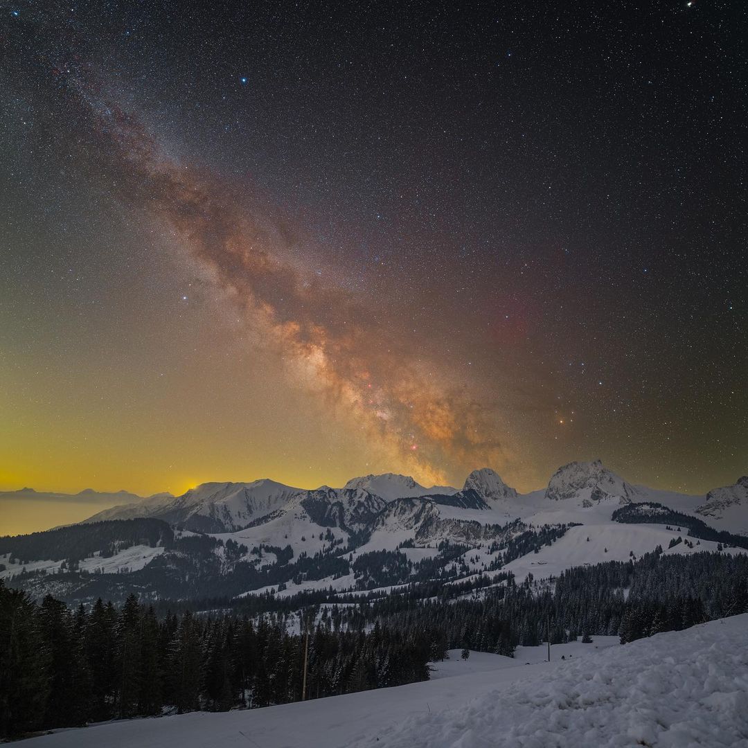 Ночная планета на фантастических снимках Бенджамина Бараката ночь,пейзажи,планета