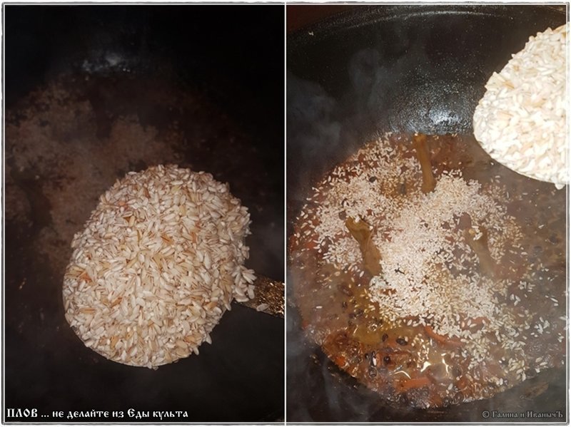 Плов … не делайте из еды культа баранина, девзира, еда, казан, плов