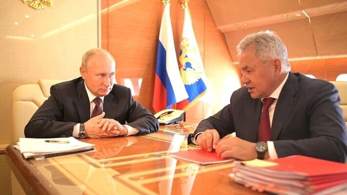 Путин и Шойгу обсудили вопросы стратегического планирования