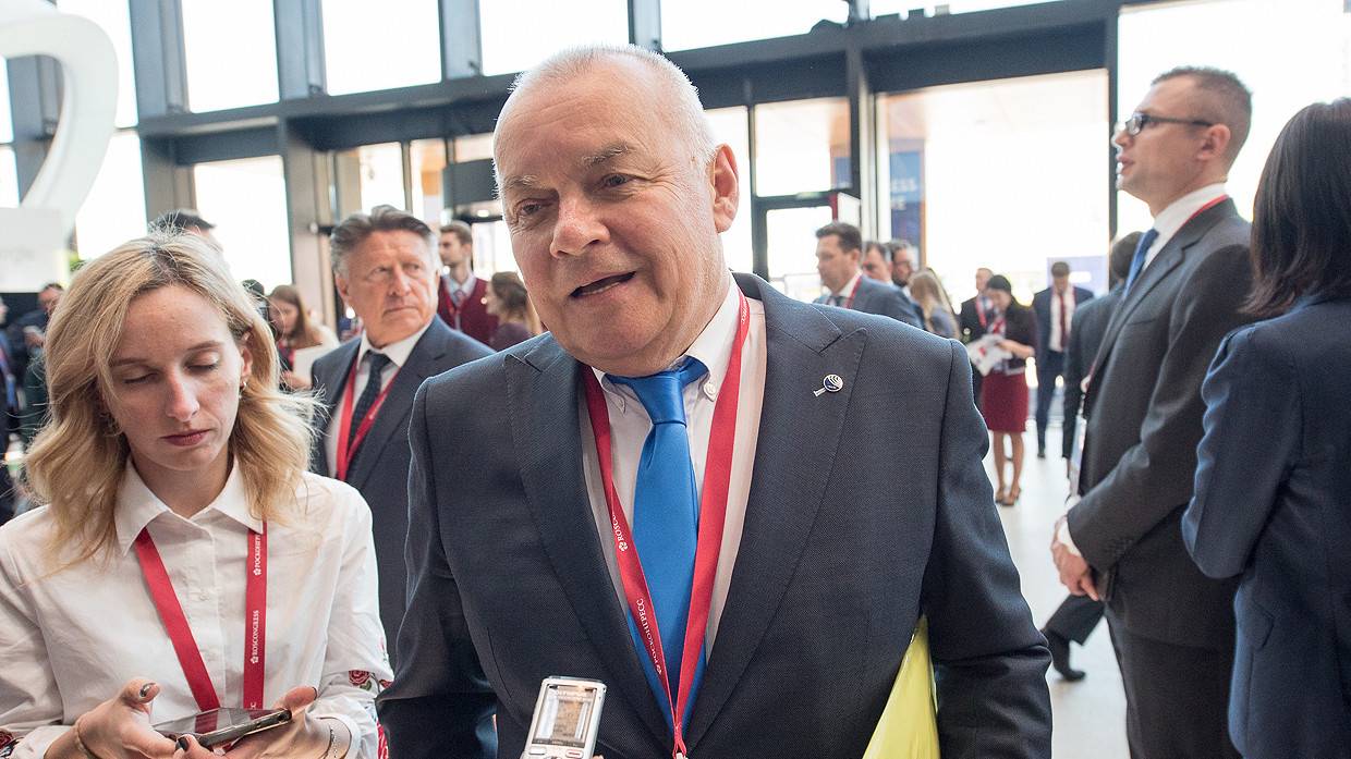 Киселев посмеялся над предложением Нацсовета Украины внести его в черный список