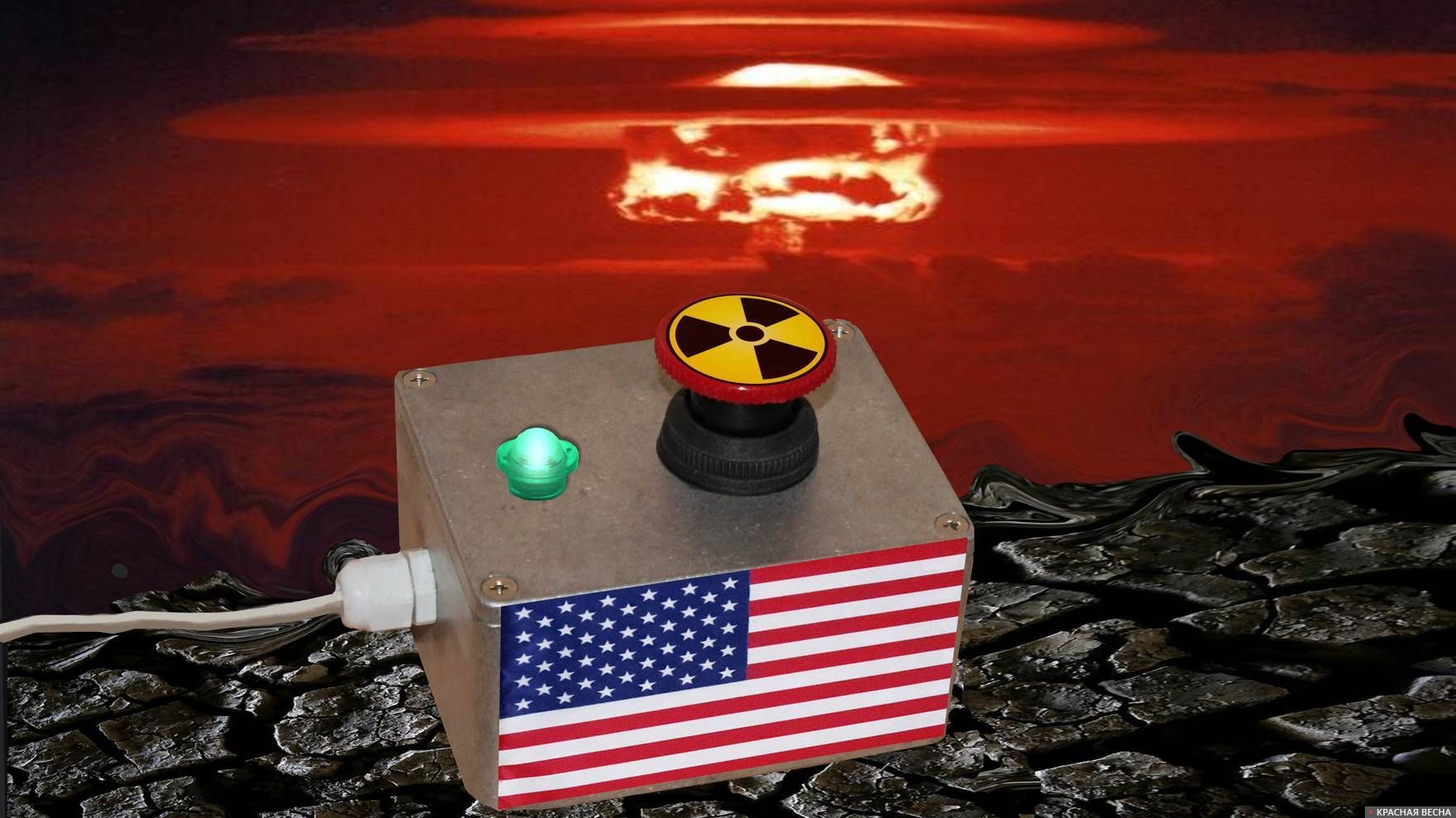 В ФРГ заявили: к ядерной войне ведут те, кто так боялся изменения климата