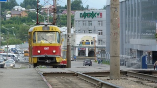 Трамвай в Барнауле / Фото: Екатерина Смолихина / amic.ru