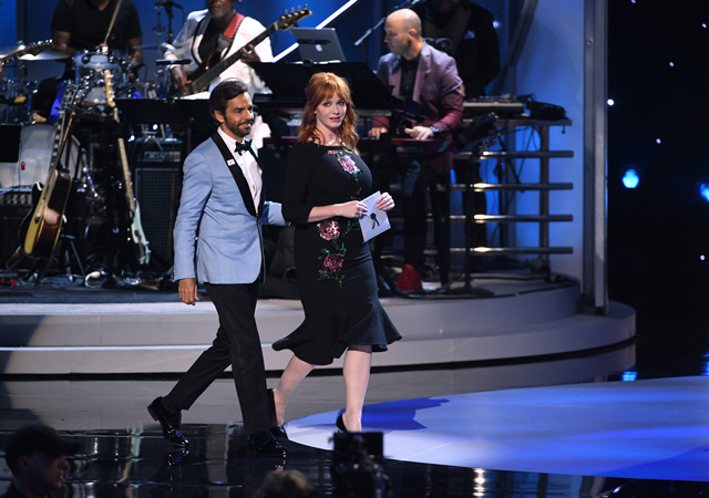 Сандра Баллок, Сиара с мужем и другие на церемонии вручения спортивной премии The ESPYS Звезды,Красная дорожка