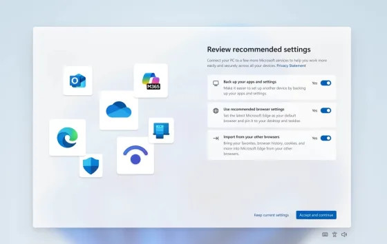 В Windows 11 снизится количество уведомлений при установке системы