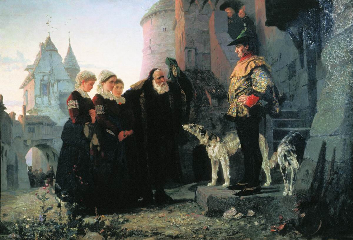 Право господина. Василий Дмитриевич Поленов, 1874
