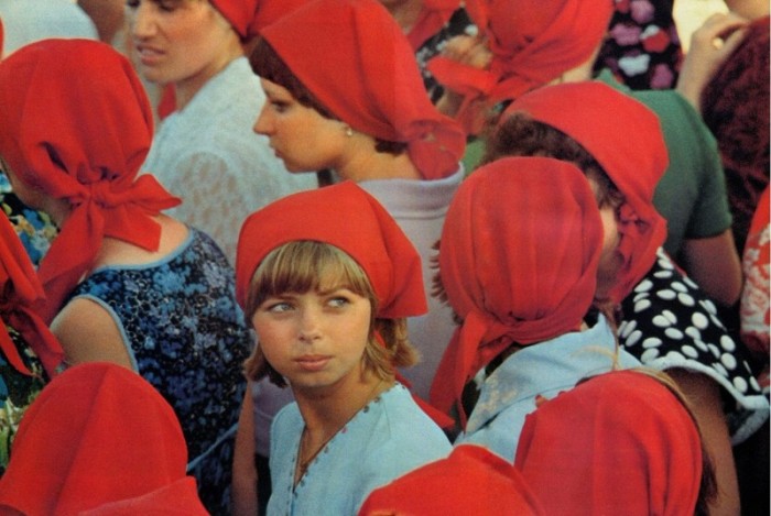 В СССР косынки носили практически все девушки. /Фото: fishki.net