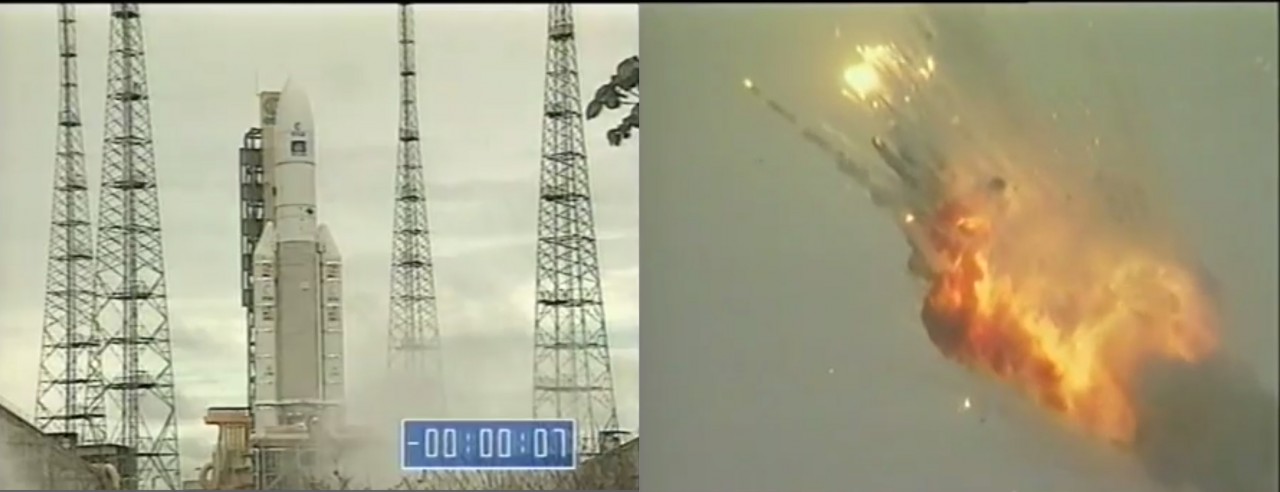 1 июня 1996. Взрыв Ariane 5. Авария ракеты-носителя «Ариан-5». Ракета Ariane 5. Ариан-5 ракета-носитель 1996.