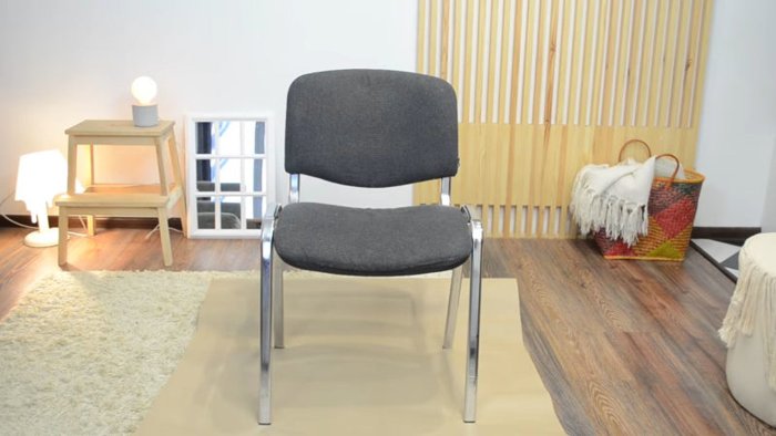 Неожиданная переделка офисного стула своими руками — отличный результат кресло,мебель,переделка,своими руками,умелые руки