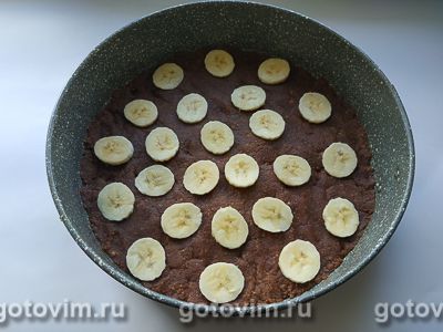 Банановый чизкейк без выпечки, Шаг 06