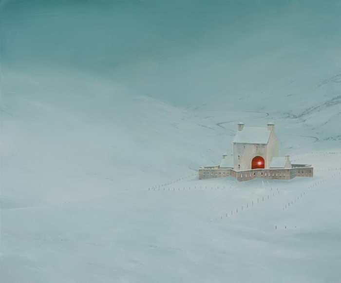 Замки, дома на колесах и мосты в картинах Andrew McIntosh Замки, дома на колесах и мосты в картинах Andrew McIntosh