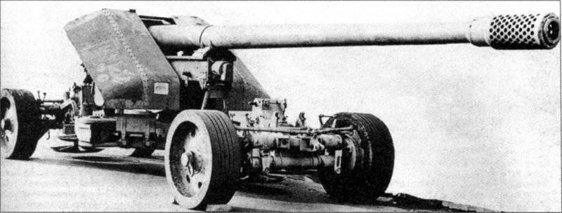Послевоенная служба и боевое применение трофейных немецких 75–128-мм противотанковых орудий Послевоенная служба и боевое применение трофейных немецких 75–128-мм противотанковых орудий оружие