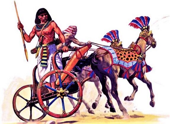 В первой четверти XII века до н.э. Египет впервые столкнулся с угрозой крупномасштабного иноземного вторжения.-9