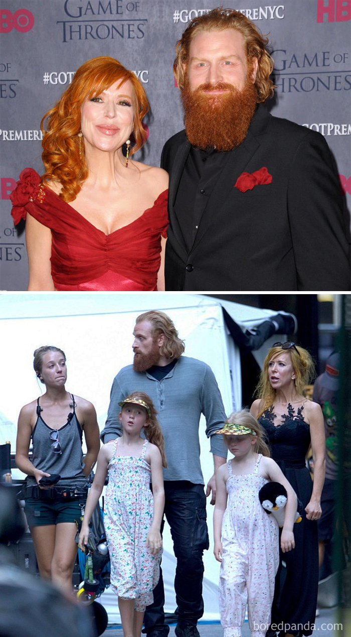 Kristofer Hivju (Tormund Giantsbane) And His Wife Journalist Gry Molvær Hivju