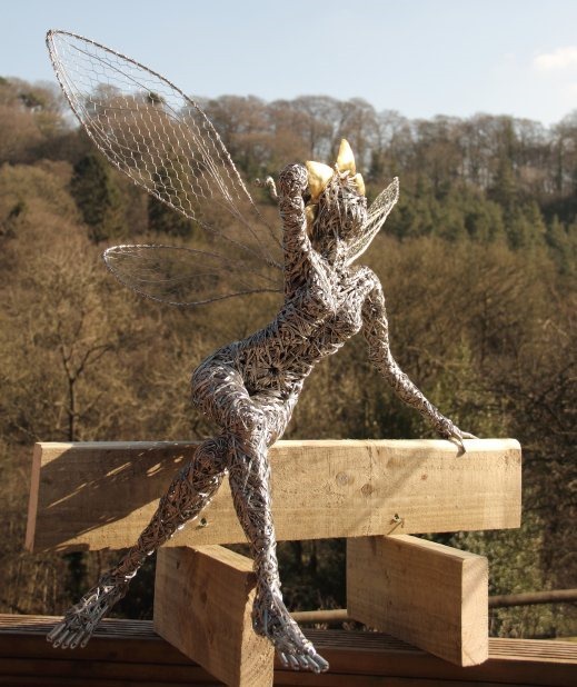 Вот бы таких феечек мне в сад! Обнажённые феи от Робин Вайт. поделки для сада,разное