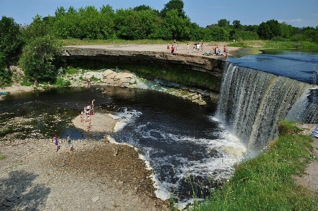 Водопад Ягала, фото водопада в Эстонии авиатур